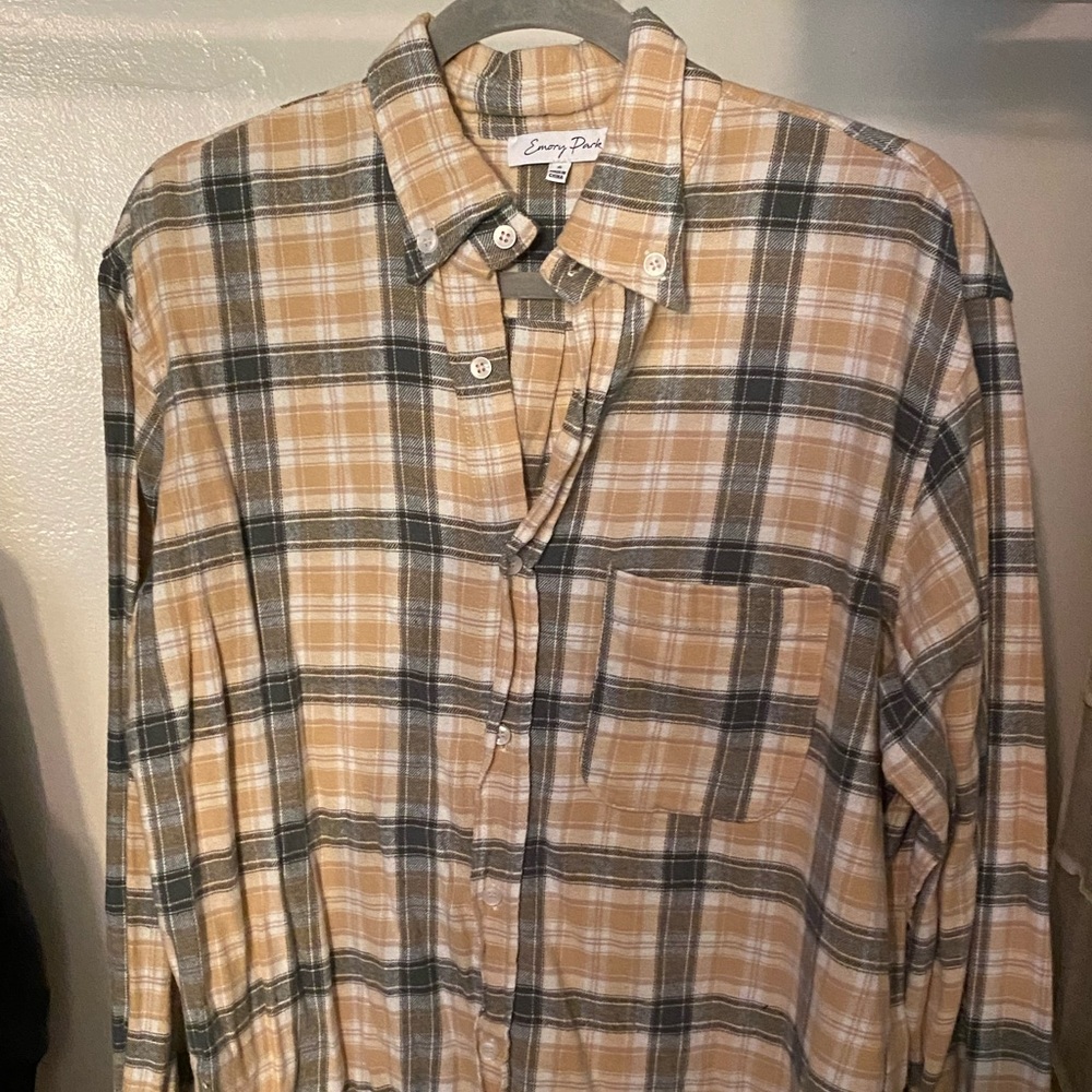 Stitch and Feather Emory Park flannel